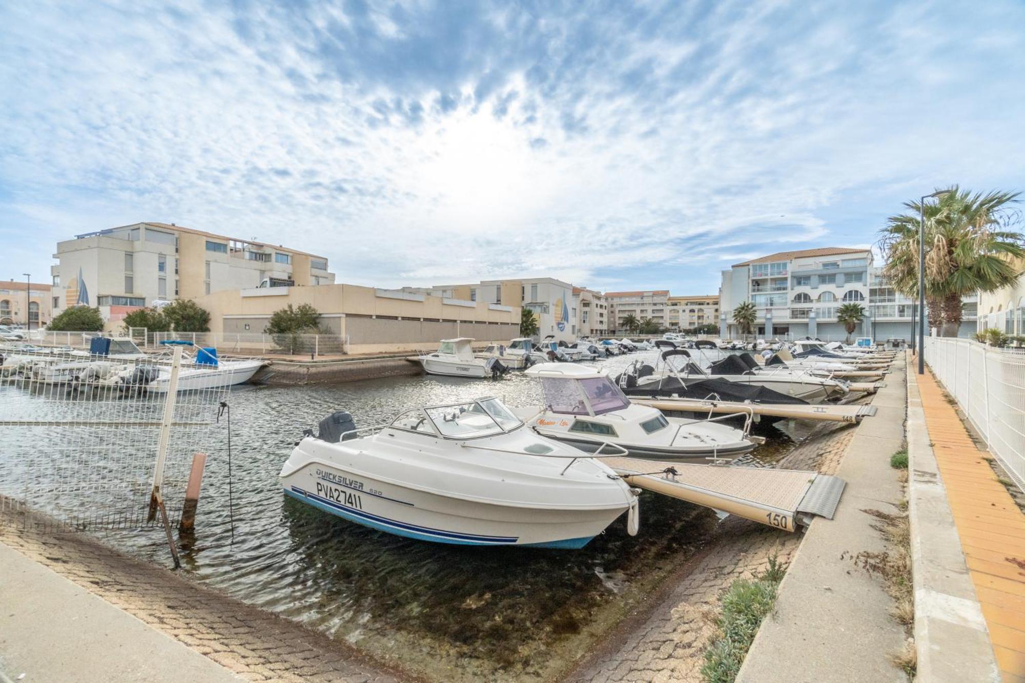 Appt T2 Cabine Clim Parking Privee Vu Mer Sète Dış mekan fotoğraf